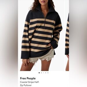 Free People Coastal Strip Pull Over